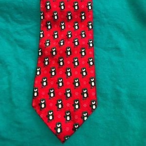 Miracle Collection Penguin Necktie Tie Jos A Banks